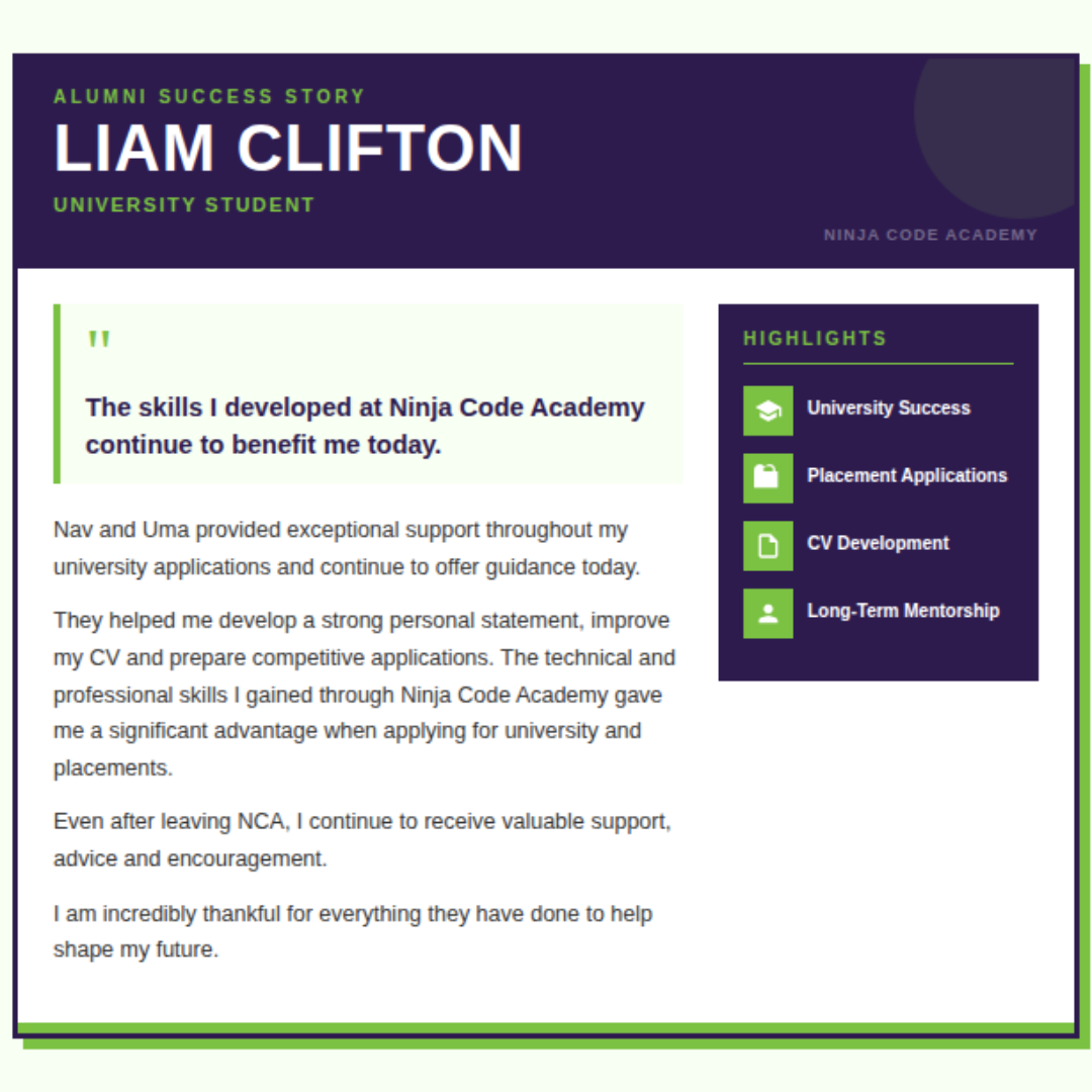 Liam testimonial (2)